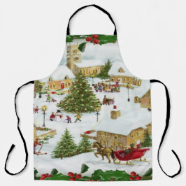 クリスマスホリデークラシック エプロン
