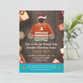 クリスマスホリデーグリフォンドグッドシーセーターパーティー 招待状 (スタンド正面)