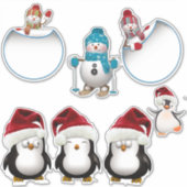 クリスマスホリデーコレクションステッカー シール (正面)