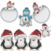 クリスマスホリデーコレクション シール (正面)