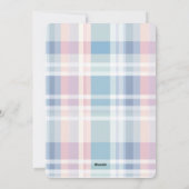 クリスマスホリデーコーヒーミングルパーティの招待状 シーズンカード (裏面)