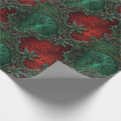 クリスマスホリデーゴシックグランジ体 ラッピングペーパー (角)