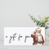 クリスマスホリデーサンタウォーターカラー (スタンド正面)