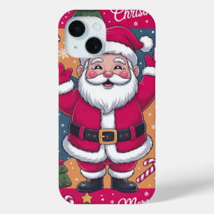 クリスマスホリデーサンタクロースiPhone / iPadケース iPhone 15ケース