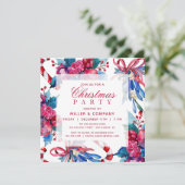 クリスマスホリデーシック企業のクリスマスパーティー 招待状 (スタンド正面)