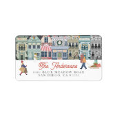 クリスマスホリデーシティ/タウンアドレス ラベル (正面)