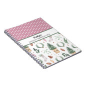 クリスマスホリデーショッピング一覧 ノートブック (右側)