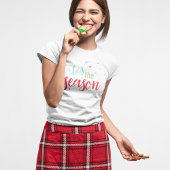 クリスマスホリデーシンプルフェスティバルティザシーズン Tシャツ