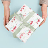 クリスマスホリデーシンプルフェスティバルティザシーズンG ラッピングペーパーシート