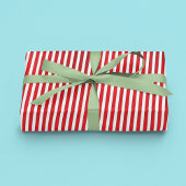 クリスマスホリデーシンプルフェスティバル ラッピングペーパー