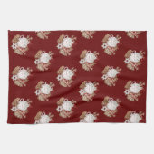 クリスマスホリデーシーズントリートキッチンタオル キッチンタオル (横)