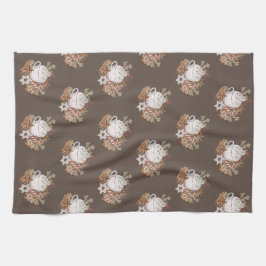 クリスマスホリデーシーズントリートキッチンタオル キッチンタオル