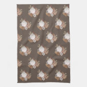 クリスマスホリデーシーズントリートキッチンタオル キッチンタオル (縦)