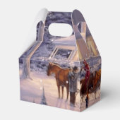 クリスマスホリデーシーンのホーム フェイバーボックス (裏面サイド)