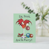 クリスマスホリデージョイドラゴン シーズンポストカード (スタンド正面)