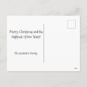 クリスマスホリデージョイドラゴン シーズンポストカード (裏面)