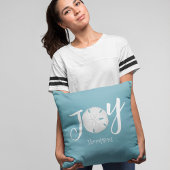 クリスマスホリデージョイビーチターコイズコースト クッション