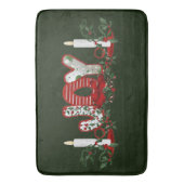 クリスマスホリデージョイ バスマット (正面縦)