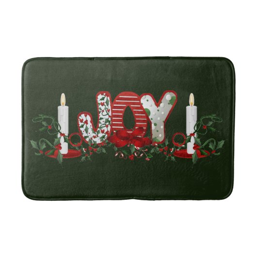 クリスマスホリデージョイ バスマット (正面)