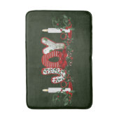 クリスマスホリデージョイ バスマット (正面縦)