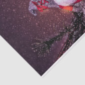 クリスマスホリデーススノーグリッター素朴格言 薄葉紙 (詳細)