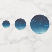 クリスマスホリデースターズテーブル紙吹雪 コンフェッティ (裏面)