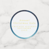 クリスマスホリデースターズテーブル紙吹雪 コンフェッティ (スモール正面)