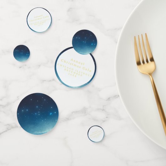 クリスマスホリデースターズテーブル紙吹雪 コンフェッティ (グループ)