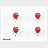 クリスマスホリデースターズ 長方形シール (シート)