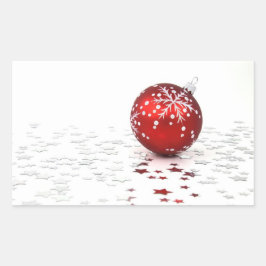 クリスマスホリデースターズ 長方形シール