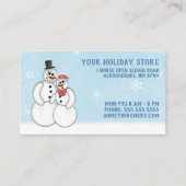 クリスマスホリデーストア名刺 名刺 (正面)
