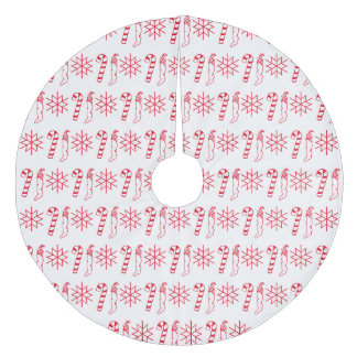 クリスマスホリデーストッキングサンタ季節のごあいさつ フリース ツリースカート