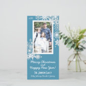 クリスマスホリデースノーフレーク シーズンカード (スタンド正面)