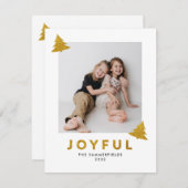 クリスマスホリデーズキッズフォトカスタム (正面/裏面)