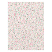 クリスマスホリデーズキュートドールパターお洒落ン テーブルクロス (正面)