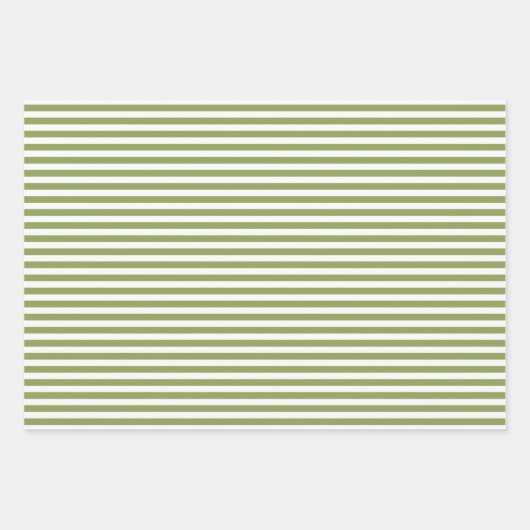 クリスマスホリデーズグリーン白メリーと明るい ラッピングペーパーシート (正面3)