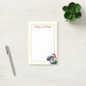 クリスマスホリデーズシュナウツァードッグポストイットノート ポストイット (オフィス)