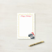 クリスマスホリデーズシュナウツァードッグポストイットノート ポストイット (デスク上)