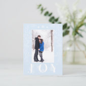 クリスマスホリデーズジョイフローララインアートフォト シーズンポストカード (スタンド正面)