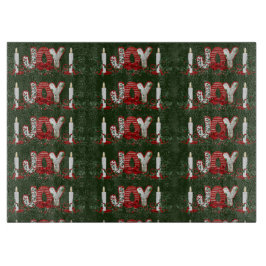 クリスマスホリデーズジョイ カッティングボード