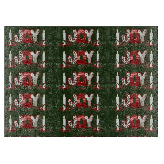 クリスマスホリデーズジョイ カッティングボード (正面)