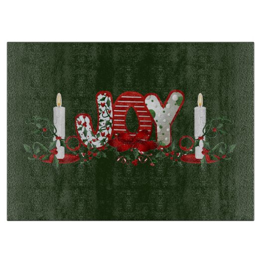 クリスマスホリデーズジョイ カッティングボード (正面)