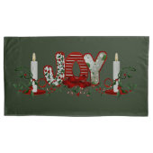 クリスマスホリデーズジョイ 枕カバー (正面左)