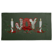 クリスマスホリデーズジョイ 枕カバー (正面右)