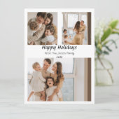 クリスマスホリデーズスクリプト中央の3枚の写真 シーズンカード (スタンド正面)