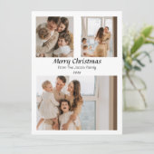 クリスマスホリデーズスクリプト中央の3枚の写真 シーズンカード (スタンド正面)