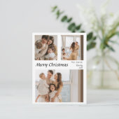 クリスマスホリデーズスクリプト中央の3枚の写真 シーズンポストカード (スタンド正面)