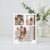 クリスマスホリデーズスクリプト中央の3枚の写真 シーズンポストカード (スタンド正面)