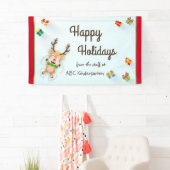 クリスマスホリデーズスノーエンジェルトインデナー 横断幕 (インサイチュ)