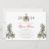 クリスマスホリデーズナツクラッカーオープンハウス 招待状 (正面)